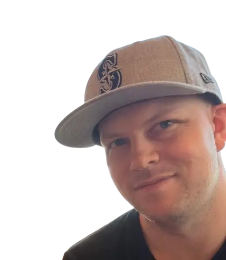 closeup photo of the owner of this website